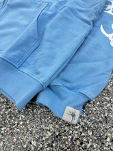 Load image into Gallery viewer, Blue Crest Zip Up
